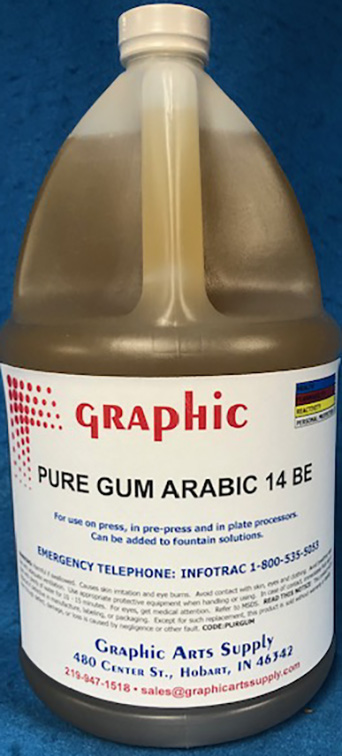 (image for) Pure Gum Arabic 14 BE 1 Gallon